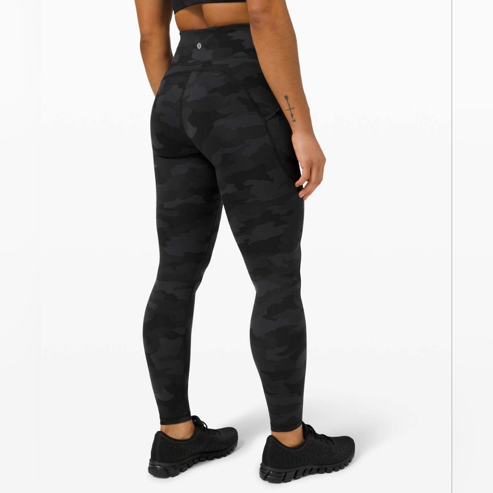 Lululemon Invigorate High-Rise Tight 31"Heritage 365 Camo Deep Coal Multi